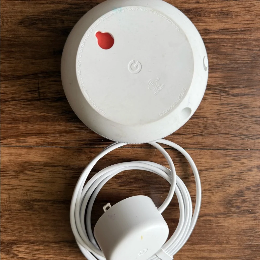 Google Smart Speaker in Light Gray